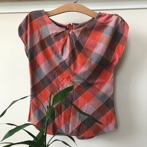 Patagonia plaid top